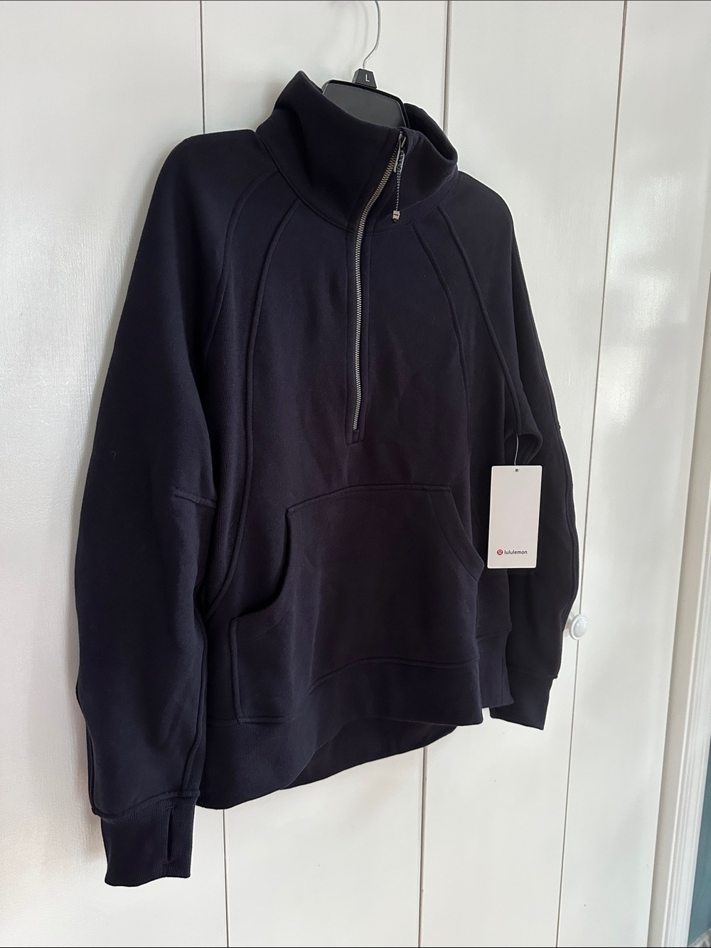 lululemon Scuba Oversized Funnel Neck Half Zip